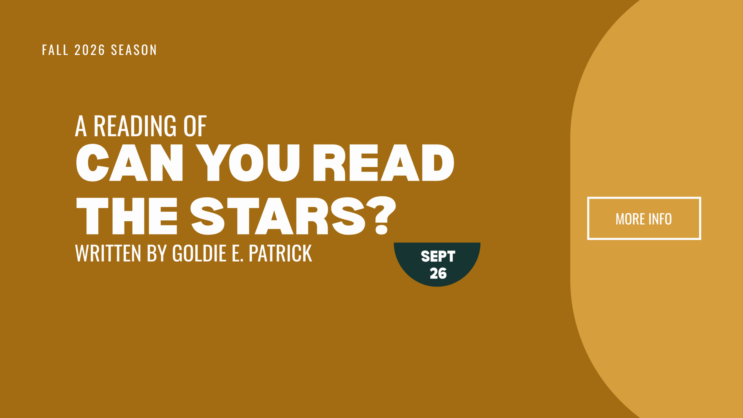 A reading of Can You Read the Stars?